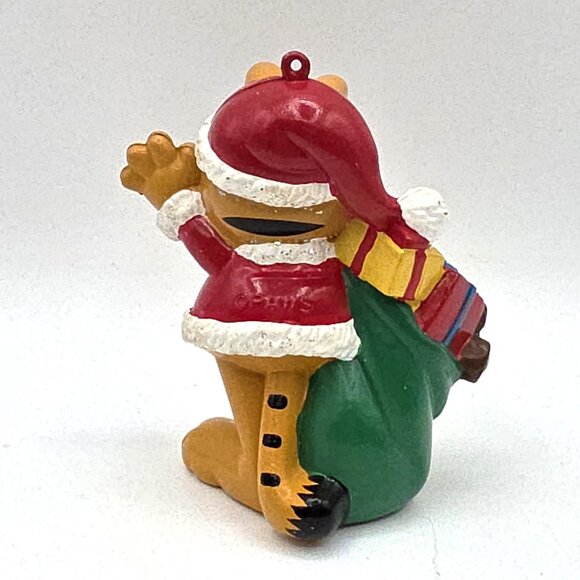 Kurt S. Adler Vintage Garfield Christmas Holiday Ornament Paws GARFIELD AS SANTA - Picture 3 of 8